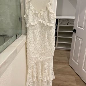 White MIDI Dress: Shop Jaus